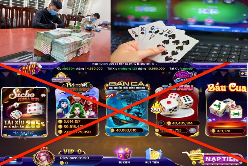 Đánh bạc online có bị xử phạt không?
